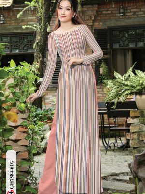 Vải Áo Dài Hoa Văn Sọc mới ra AD GH7584 16 Vai Ao Dai Hoa Van Soc moi ra AD GH7584