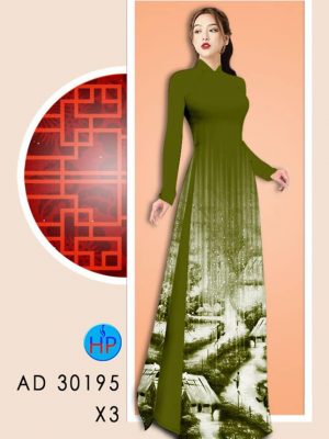 Vải Áo Dài Phong Cảnh thiết kế 2020 AD 30195 28 vai ao dai phong canh doc dao duoc tim nhieu 2031118
