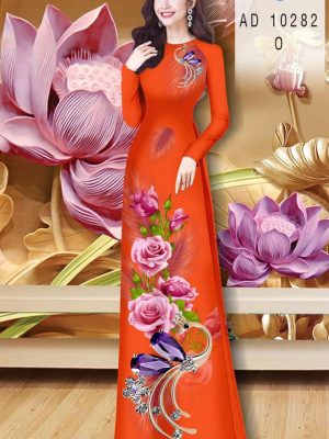 Vải Áo Dài Hoa Hồng kiểu mới AD 10282 28 1606793355 294 Vai Ao Dai Hoa Hong kieu moi AD 10282