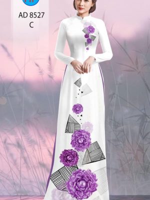 Vải Áo Dài Hoa In 3D thiết kế 2020 AD 8527 27 1606794128 88 Vai Ao Dai Hoa In 3D thiet ke 2020 AD