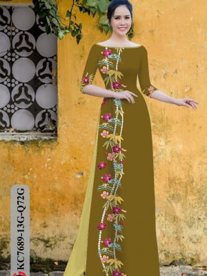 Vải Áo Dài Hoa In 3D thiết kế 2020 AD KC7689 17 1606794430 809 Vai Ao Dai Hoa In 3D thiet ke 2020 AD