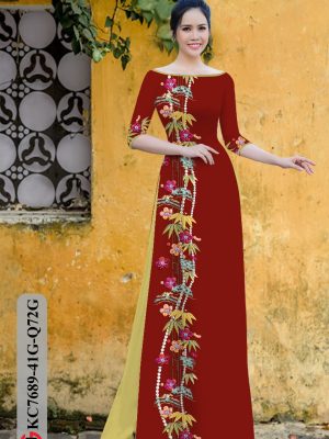 Vải Áo Dài Hoa In 3D thiết kế 2020 AD KC7689 22 1606794432 852 Vai Ao Dai Hoa In 3D thiet ke 2020 AD