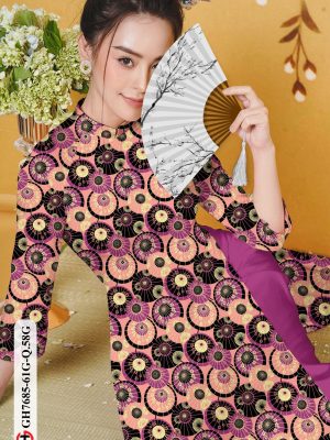 Vải Áo Dài Hoa Văn Tròn mới ra AD GH7685 24 1606795642 617 Vai Ao Dai Hoa Van Tron moi ra AD GH7685