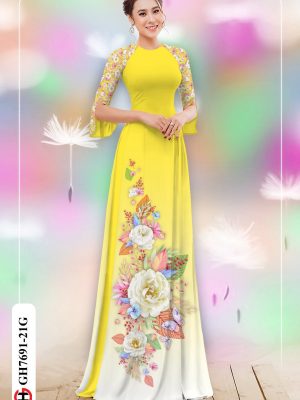 Vải Áo Dài Hoa Hồng mới ra AD GH7691 17 1606795785 875 Vai Ao Dai Hoa Hong moi ra AD GH7691