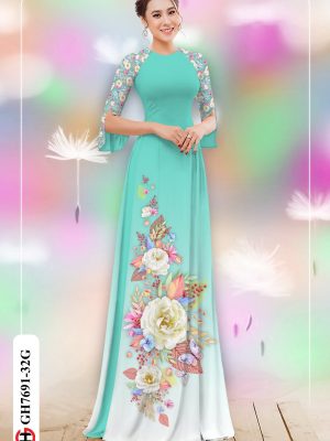 Vải Áo Dài Hoa Hồng mới ra AD GH7691 20 1606795786 199 Vai Ao Dai Hoa Hong moi ra AD GH7691