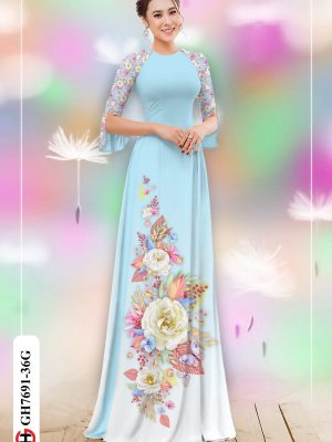 Vải Áo Dài Hoa Hồng mới ra AD GH7691 24 1606795787 478 Vai Ao Dai Hoa Hong moi ra AD GH7691
