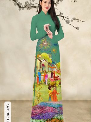 Vải Áo Dài Phong Cảnh Tết thiết kế 2020 AD HT7687 22 1606796157 915 Vai Ao Dai Phong Canh Tet thiet ke 2020 AD
