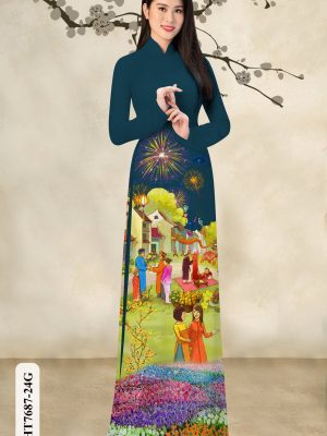 Vải Áo Dài Phong Cảnh Tết thiết kế 2020 AD HT7687 28 1606796158 446 Vai Ao Dai Phong Canh Tet thiet ke 2020 AD