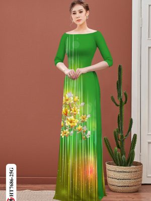 Vải Áo Dài Hoa Mai mới ra AD HT7686 18 1606796378 907 Vai Ao Dai Hoa Mai moi ra AD HT7686