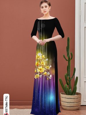 Vải Áo Dài Hoa Mai mới ra AD HT7686 20 1606796379 113 Vai Ao Dai Hoa Mai moi ra AD HT7686
