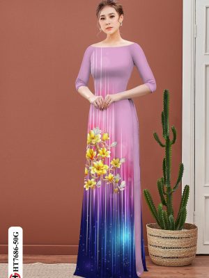 Vải Áo Dài Hoa Mai mới ra AD HT7686 23 1606796380 870 Vai Ao Dai Hoa Mai moi ra AD HT7686