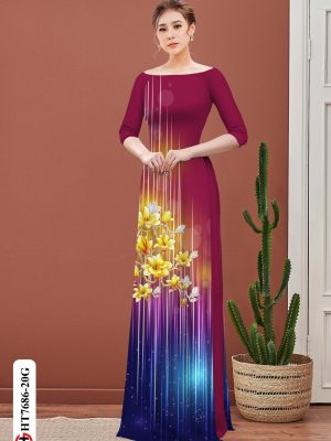Vải Áo Dài Hoa Mai mới ra AD HT7686 29 1606796381 659 Vai Ao Dai Hoa Mai moi ra AD HT7686