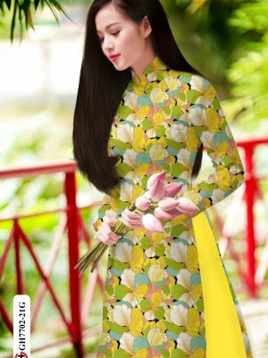 Vải Áo Dài Hoa Đều kiểu mới AD GH7702 25 1606879657 446 Vai Ao Dai Hoa Deu kieu moi AD GH7702
