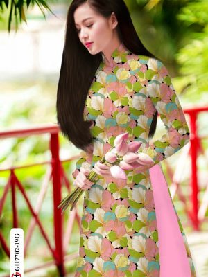 Vải Áo Dài Hoa Đều kiểu mới AD GH7702 29 1606879658 183 Vai Ao Dai Hoa Deu kieu moi AD GH7702
