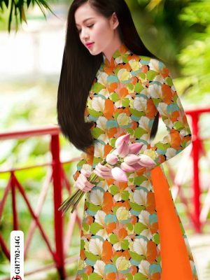 Vải Áo Dài Hoa Đều kiểu mới AD GH7702 28 1606879658 278 Vai Ao Dai Hoa Deu kieu moi AD GH7702