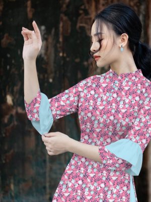 Vải Áo Dài Hoa Nhí kiểu mới AD KC7692 21 1606881122 13 Vai Ao Dai Hoa Nhi kieu moi AD KC7692