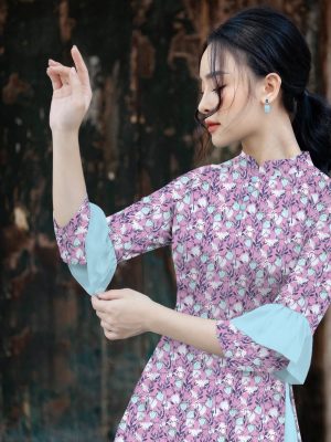 Vải Áo Dài Hoa Nhí kiểu mới AD KC7692 27 1606881124 799 Vai Ao Dai Hoa Nhi kieu moi AD KC7692