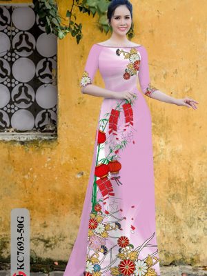Vải Áo Dài Tết mới ra AD KC7693 38 1606881484 17 Vai Ao Dai Tet moi ra AD KC7693