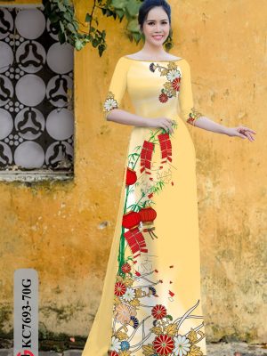 Vải Áo Dài Tết mới ra AD KC7693 41 1606881484 295 Vai Ao Dai Tet moi ra AD KC7693