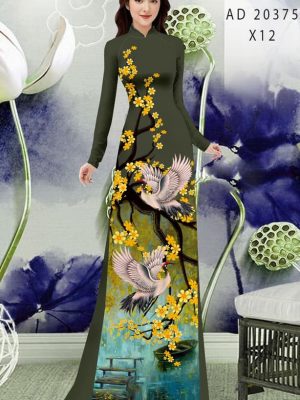 Vải Áo Dài Mai Vàng Và Chim Hạc kiểu mới AD 20375 30 1606882602 371 Vai Ao Dai Mai Vang Va Chim Hac kieu moi