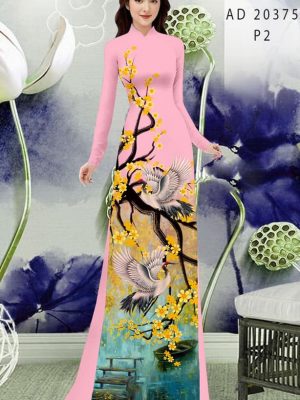 Vải Áo Dài Mai Vàng Và Chim Hạc kiểu mới AD 20375 28 1606882602 646 Vai Ao Dai Mai Vang Va Chim Hac kieu moi