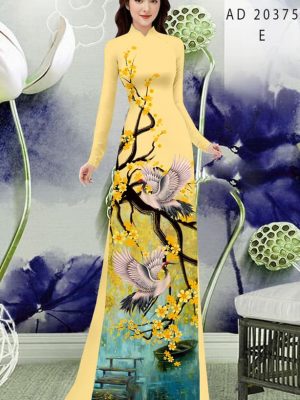 Vải Áo Dài Mai Vàng Và Chim Hạc kiểu mới AD 20375 33 1606882603 876 Vai Ao Dai Mai Vang Va Chim Hac kieu moi