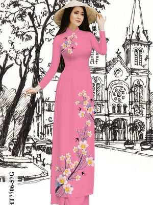 Vải Áo Dài Hoa Đào mới ra AD HT7706 17 1606977941 393 Vai Ao Dai Hoa Dao moi ra AD HT7706