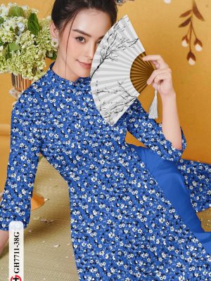 Vải Áo Dài Hoa Nhí mới ra AD GH7711 25 1606979901 203 Vai Ao Dai Hoa Nhi moi ra AD GH7711