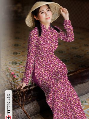 Vải Áo Dài Hoa Nhí mới ra AD HT7707 27 1606980533 206 Vai Ao Dai Hoa Nhi moi ra AD HT7707