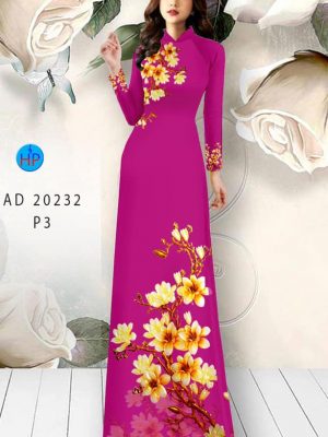 1606981078 157 Vai Ao Dai Hoa Dao thiet ke 2020 AD 20232