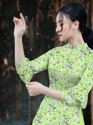 Vải Áo Dài Hoa Nhí thiết kế 2020 AD KC7716 22 1607158051 271 Vai Ao Dai Hoa Nhi thiet ke 2020 AD KC7716