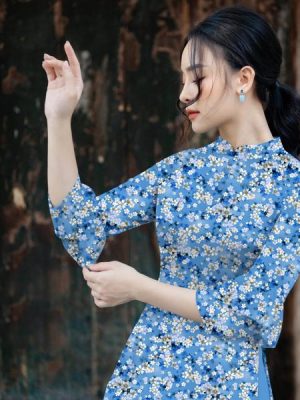 Vải Áo Dài Hoa Nhí thiết kế 2020 AD KC7716 31 1607158052 927 Vai Ao Dai Hoa Nhi thiet ke 2020 AD KC7716