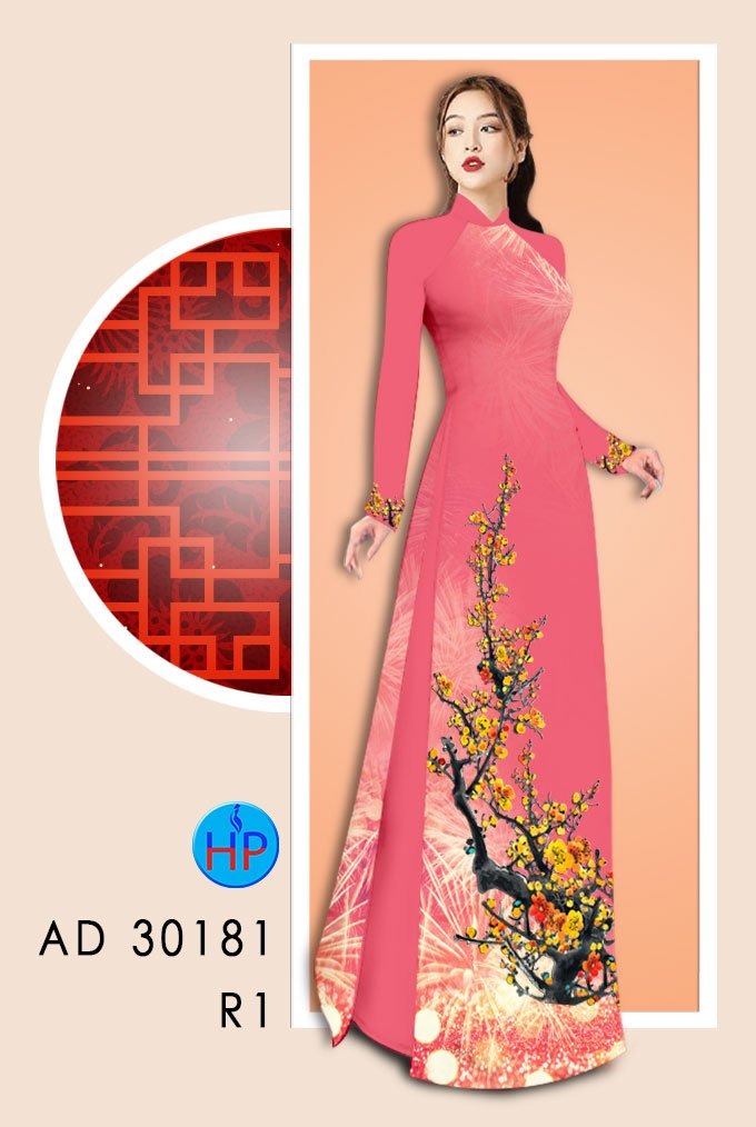 Vải Áo Dài Mai Vàng Đón Tết thiết kế 2020 AD 30181 43 Vải Áo Dài Mai Vàng Đón Tết thiết kế 2020 AD 30181