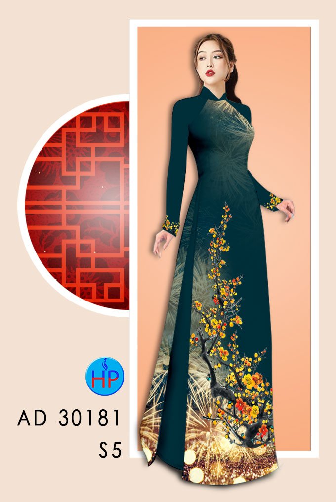 Vải Áo Dài Mai Vàng Đón Tết thiết kế 2020 AD 30181 47 Vải Áo Dài Mai Vàng Đón Tết thiết kế 2020 AD 30181