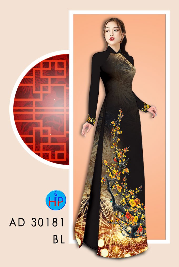 Vải Áo Dài Mai Vàng Đón Tết thiết kế 2020 AD 30181 49 Vải Áo Dài Mai Vàng Đón Tết thiết kế 2020 AD 30181