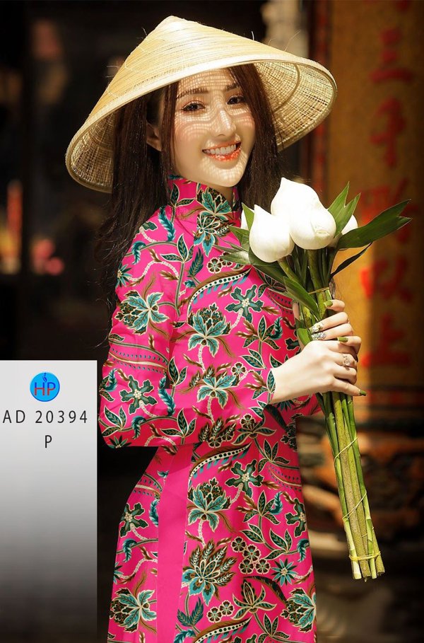 Vải Áo Dài Hoa Đều thiết kế 2020 AD 20394 39 Vải Áo Dài Hoa Đều thiết kế 2020 AD 20394