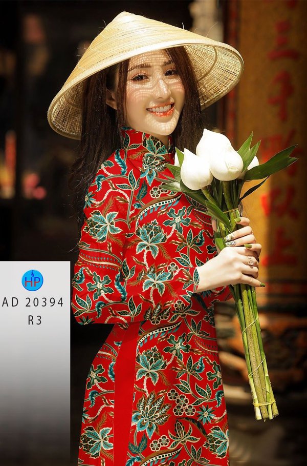 Vải Áo Dài Hoa Đều thiết kế 2020 AD 20394 42 Vải Áo Dài Hoa Đều thiết kế 2020 AD 20394