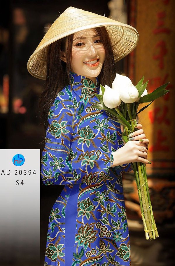 Vải Áo Dài Hoa Đều thiết kế 2020 AD 20394 43 Vải Áo Dài Hoa Đều thiết kế 2020 AD 20394