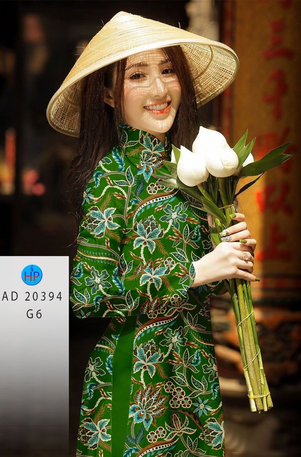 Vải Áo Dài Hoa Đều thiết kế 2020 AD 20394 41 Vải Áo Dài Hoa Đều thiết kế 2020 AD 20394