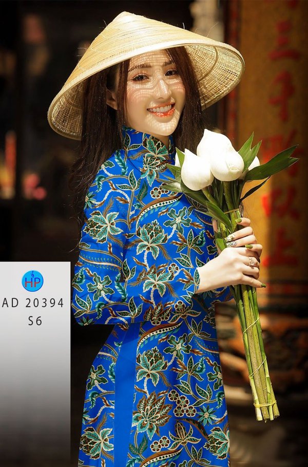 Vải Áo Dài Hoa Đều thiết kế 2020 AD 20394 45 Vải Áo Dài Hoa Đều thiết kế 2020 AD 20394