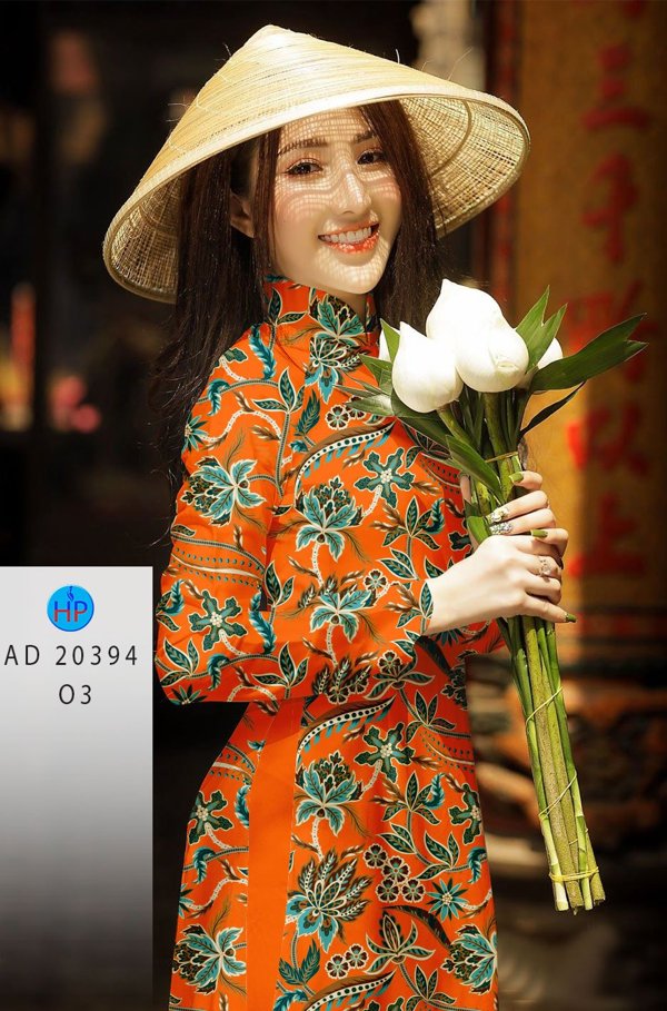 Vải Áo Dài Hoa Đều thiết kế 2020 AD 20394 49 Vải Áo Dài Hoa Đều thiết kế 2020 AD 20394