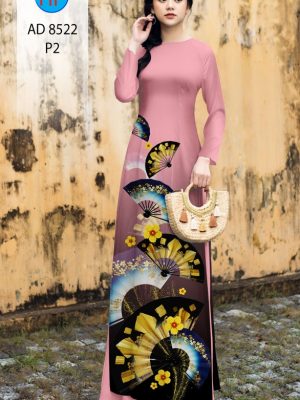 1607483140 773 Vai Ao Dai Hinh Quat kieu moi AD 8522