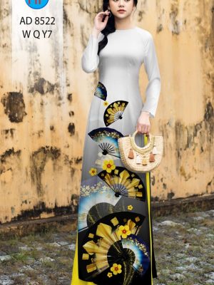 1607483142 346 Vai Ao Dai Hinh Quat kieu moi AD 8522