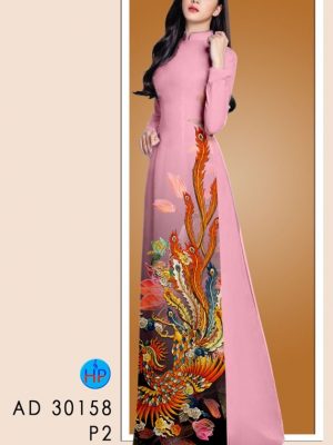 Vải Áo Dài Chim Phụng kiểu mới AD 30158 22 1607483722 626 Vai Ao Dai Chim Phung kieu moi AD 30158