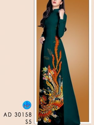 Vải Áo Dài Chim Phụng kiểu mới AD 30158 27 1607483724 454 Vai Ao Dai Chim Phung kieu moi AD 30158