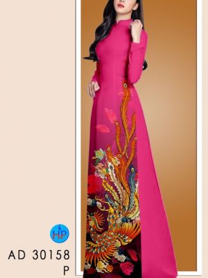 Vải Áo Dài Chim Phụng kiểu mới AD 30158 30 1607483726 234 Vai Ao Dai Chim Phung kieu moi AD 30158