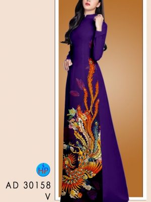 Vải Áo Dài Chim Phụng kiểu mới AD 30158 33 1607483727 548 Vai Ao Dai Chim Phung kieu moi AD 30158