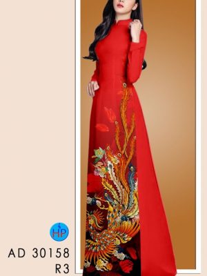 Vải Áo Dài Chim Phụng kiểu mới AD 30158 35 1607483727 859 Vai Ao Dai Chim Phung kieu moi AD 30158