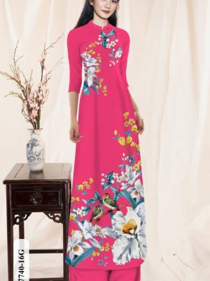Vải Áo Dài Hoa In 3D thiết kế 2020 AD KC7740 40 1607484368 364 Vai Ao Dai Hoa In 3D thiet ke 2020 AD