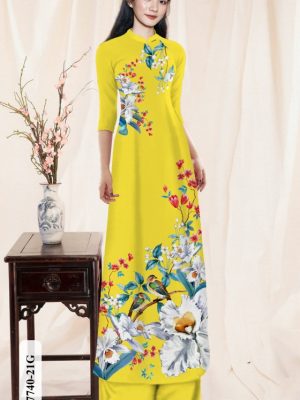 Vải Áo Dài Hoa In 3D thiết kế 2020 AD KC7740 39 1607484368 810 Vai Ao Dai Hoa In 3D thiet ke 2020 AD